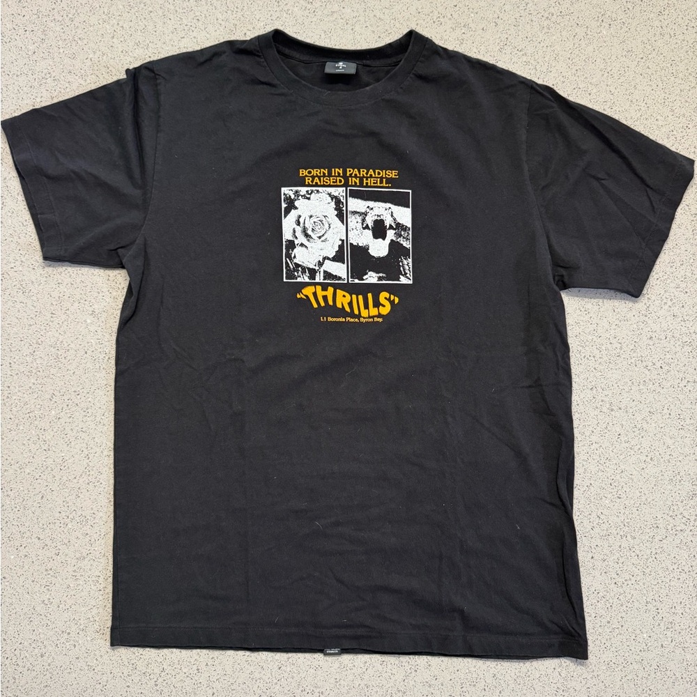 Thrills Graphic Tee, Size M